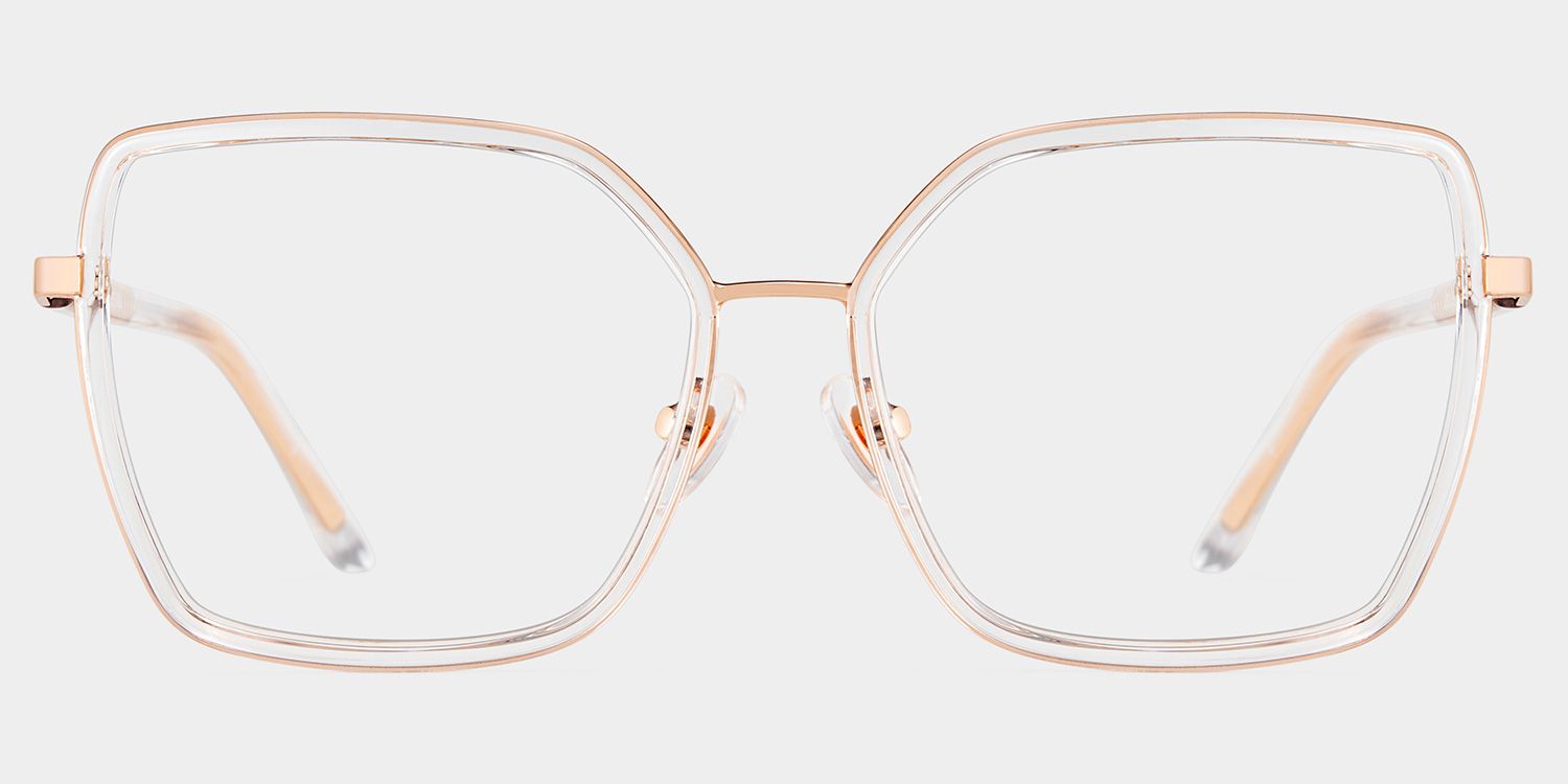 Clear Square Frame Glasses - Jill on Sale | Zeelool0