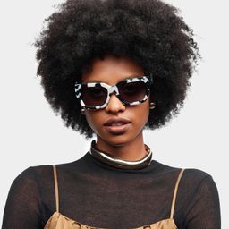 Maddox Square Pattern Polarized Sunglasses0