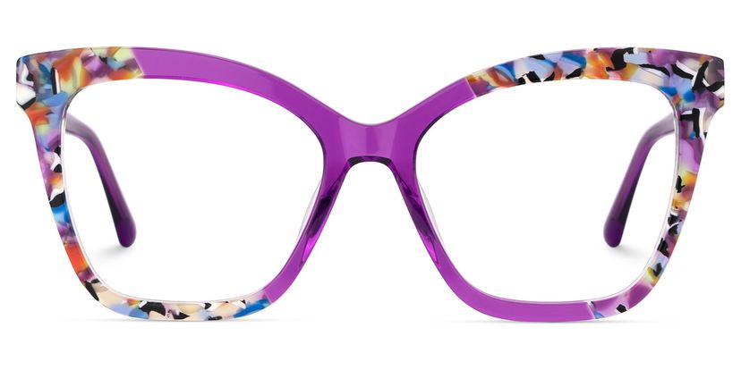 Chase Butterfly Purple Glasses