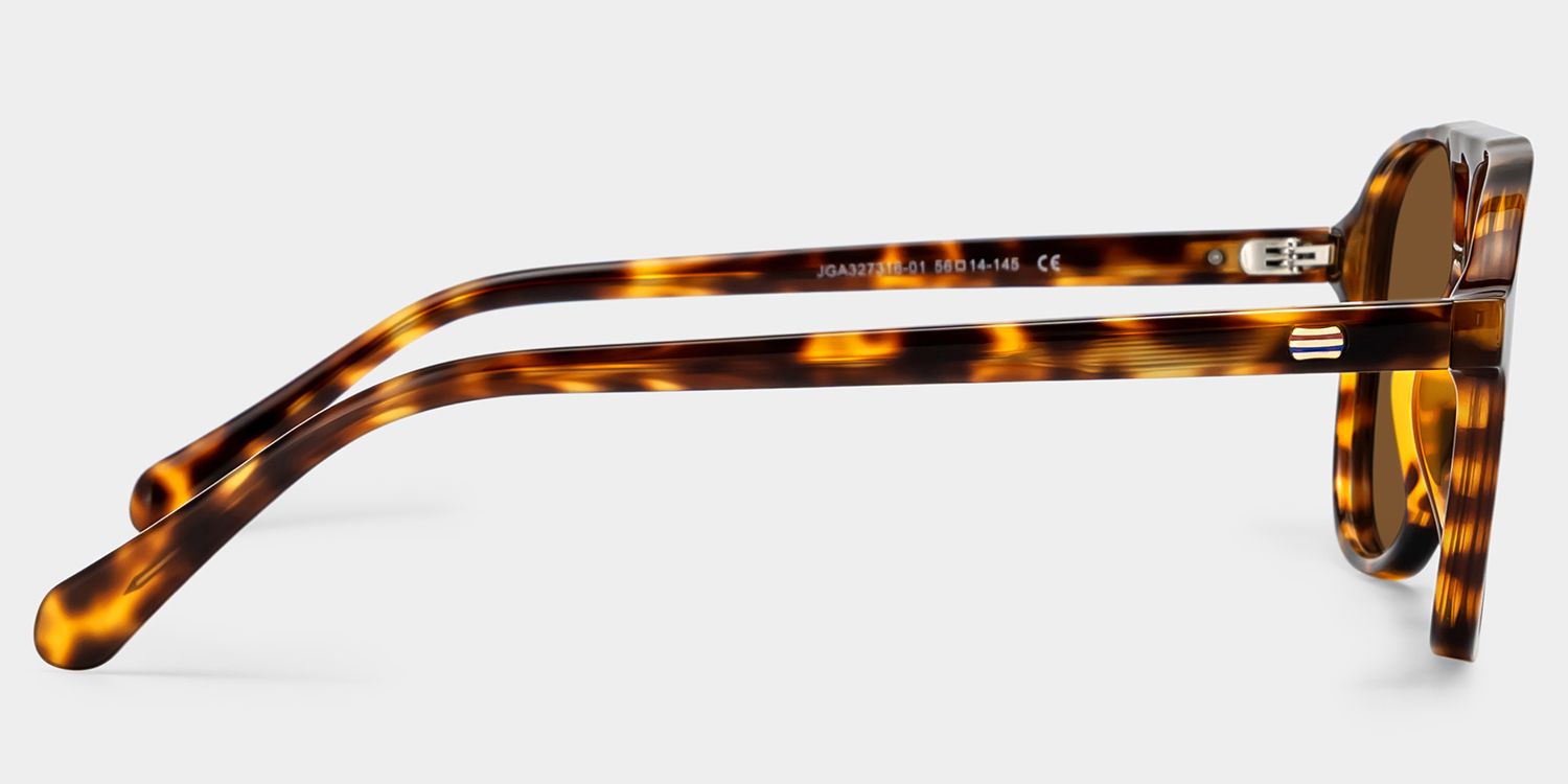 Luna Tortoise Aviator Glasses | Lightweight Athleisure3