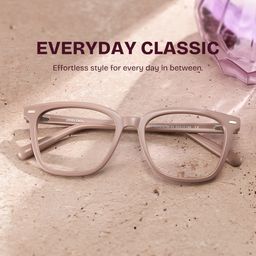 Lana Brown Square Glasses0