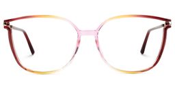 Rodz Red Square Glasses0