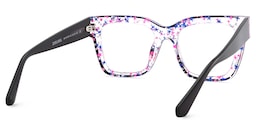Zerica Square Black Glasses5