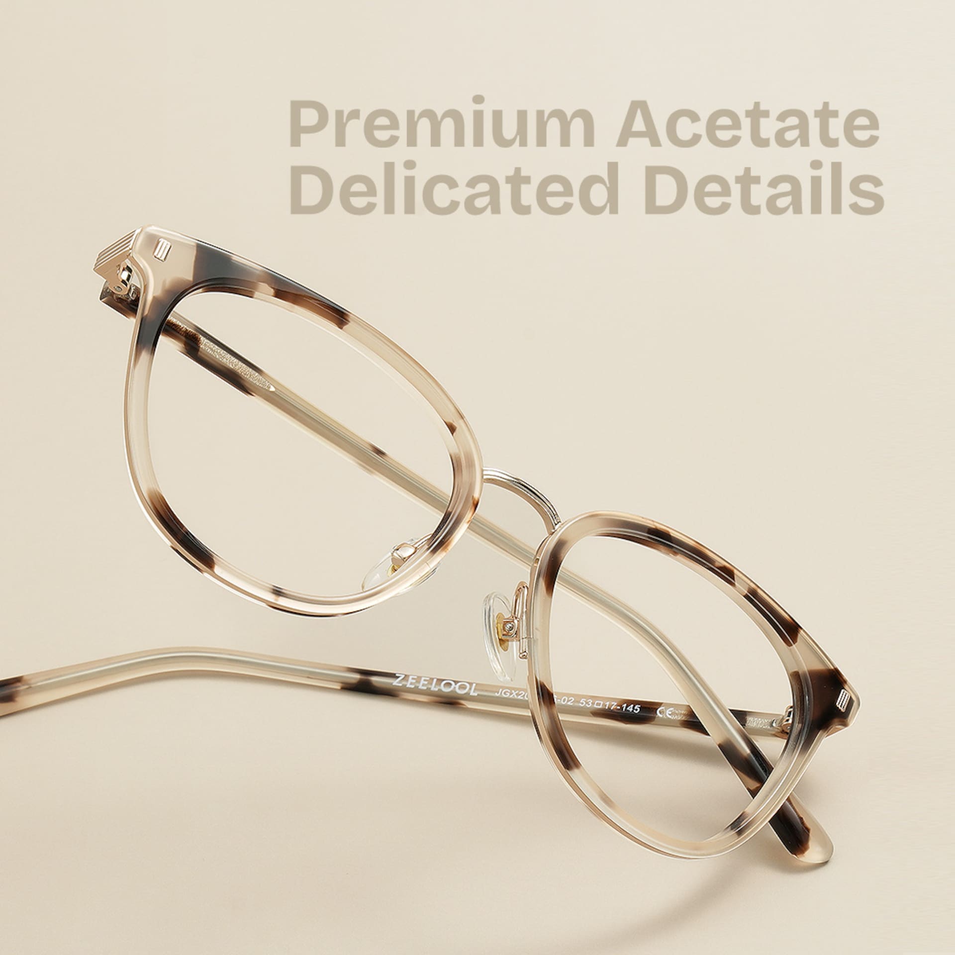 Caden Eyeglasses in Round Tortoise Frame | Zeelool3