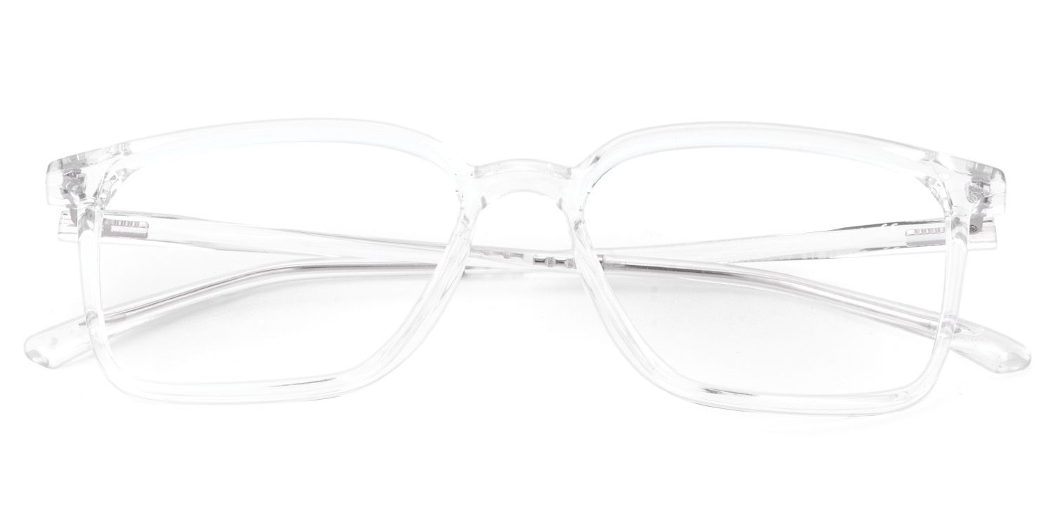 Raytina Square Clear Glasses | Zeelool Glasses1