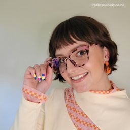 Chandrikar Cat Eye Pink-Floral Glasses6