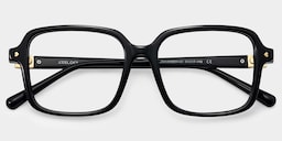 Talia Square Black Glasses4