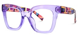 Malcolm Square Purple Glasses1