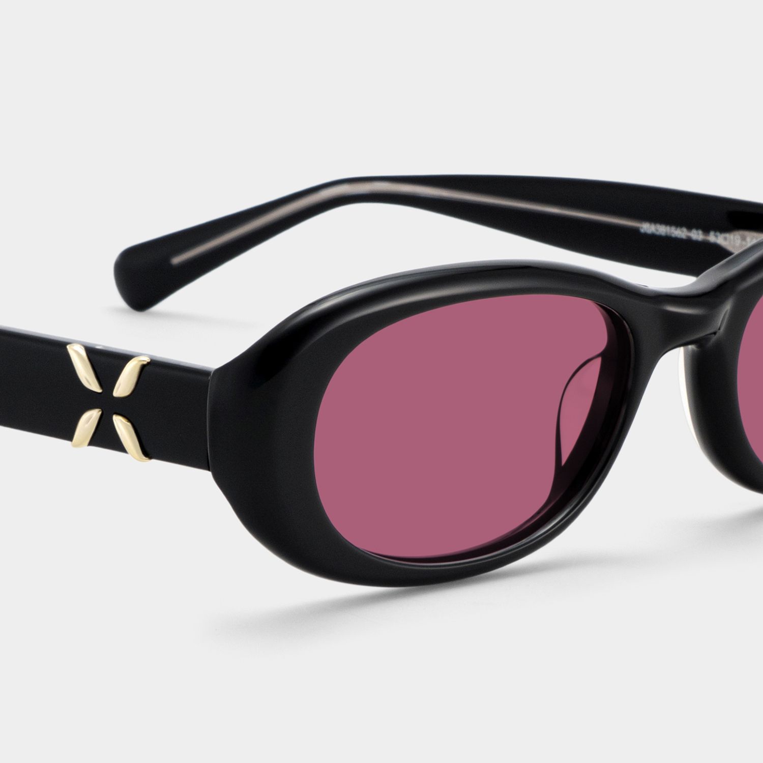 Catherine Black Oval Frame Glasses Online for Women | ZEELOOL4