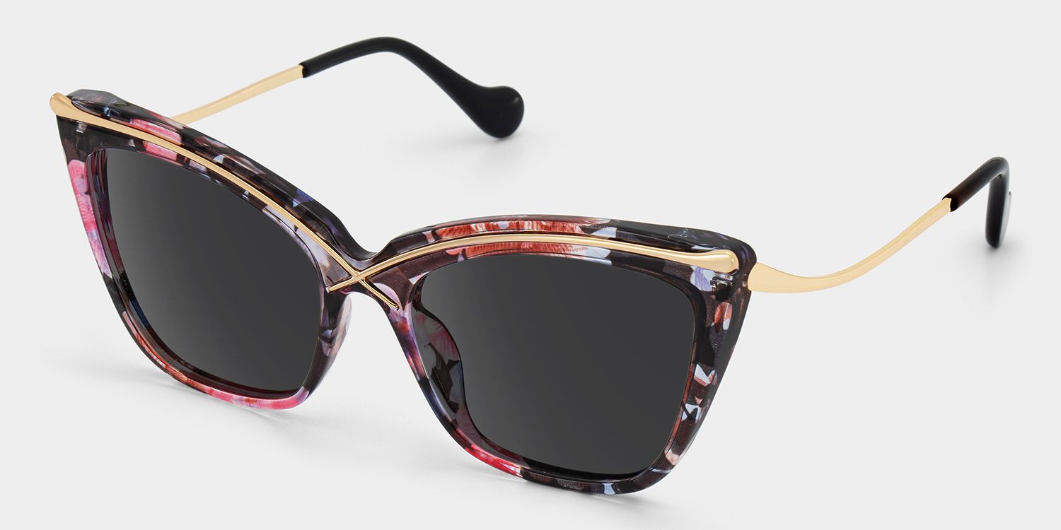 Winston Butterfly Floral Sunglasses | Zeelool Optical