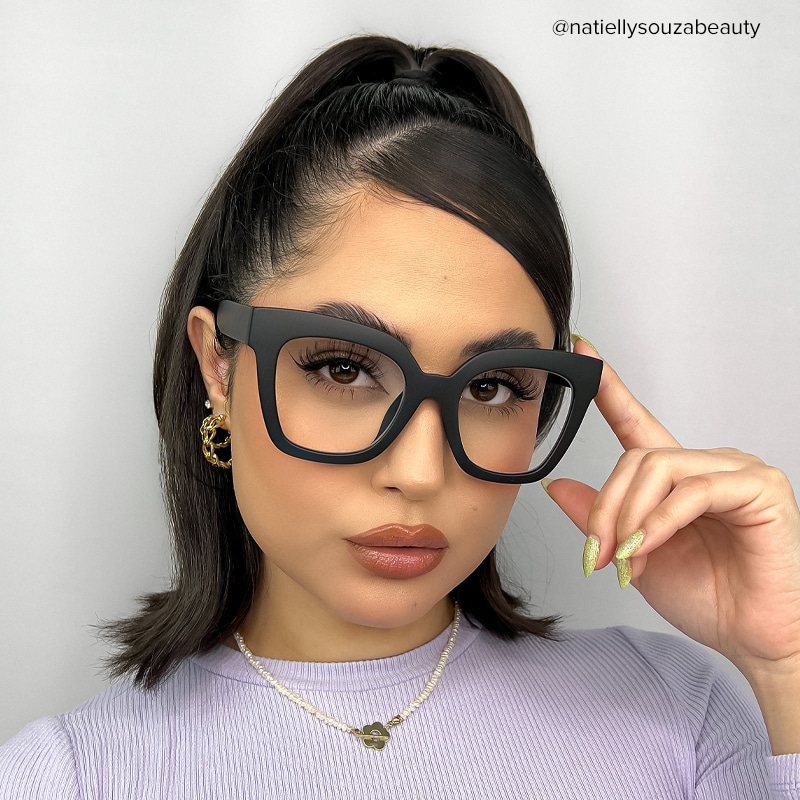 Malcolm Square Black Glasses7