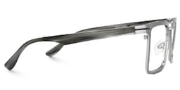 Sharma Rectangle Silver Glasses2