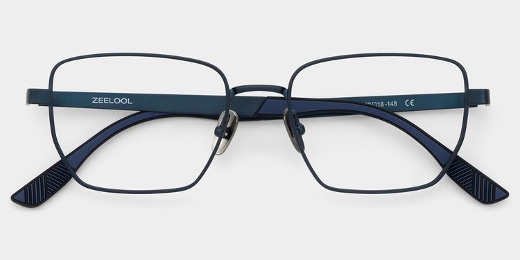 Jameson Geometric Blue Glasses
