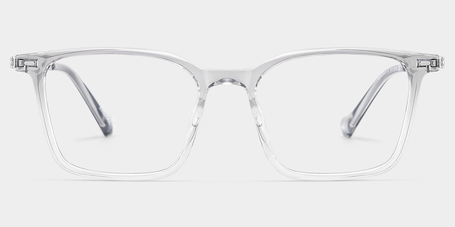 Archer Men Grey Glasses in Rectangle Frames | ZEELOOL1