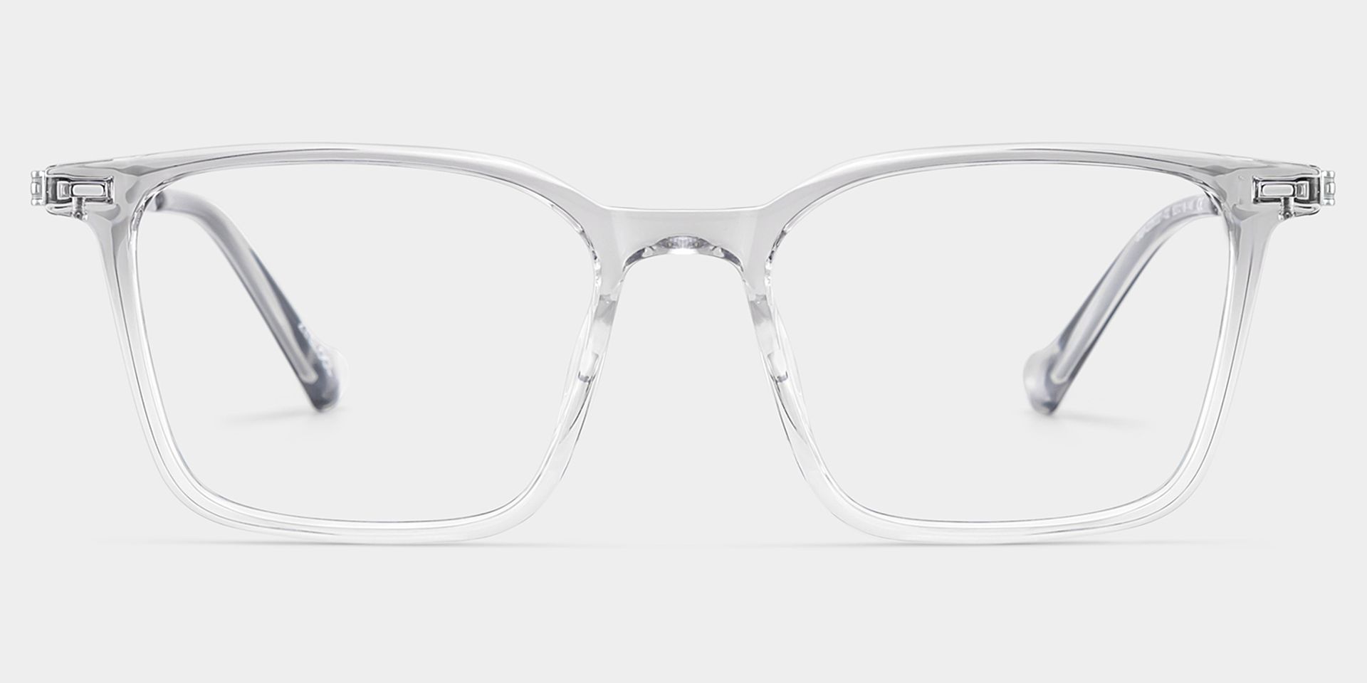 Archer Men Grey Glasses in Rectangle Frames | ZEELOOL1