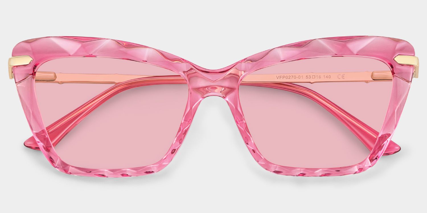Juliet Cateye Pink Sunglasses | Zeelool Glasses