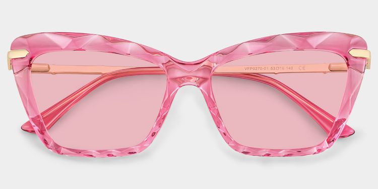 Juliet Cateye Pink Sunglasses