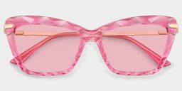 Juliet Cateye Pink Sunglasses1