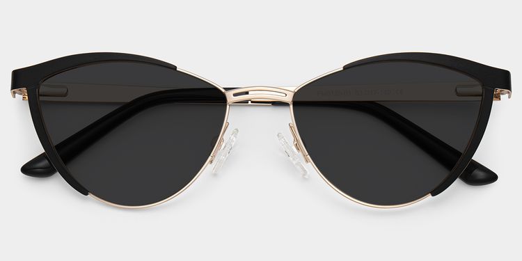 Sydney Cat Eye Black Sunglasses