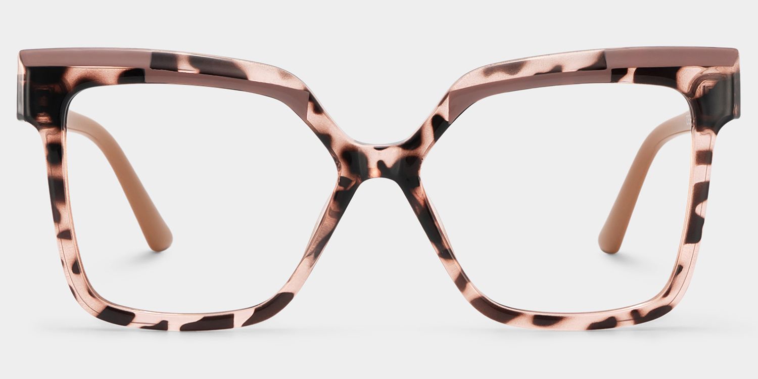 Eboney Square Tortoise Frame Glasses Deals | ZEELOOL2
