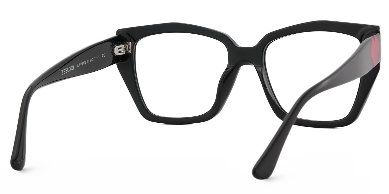 Jemia Butterfly Black Frame Eyeglasses for Women | Zeelool5