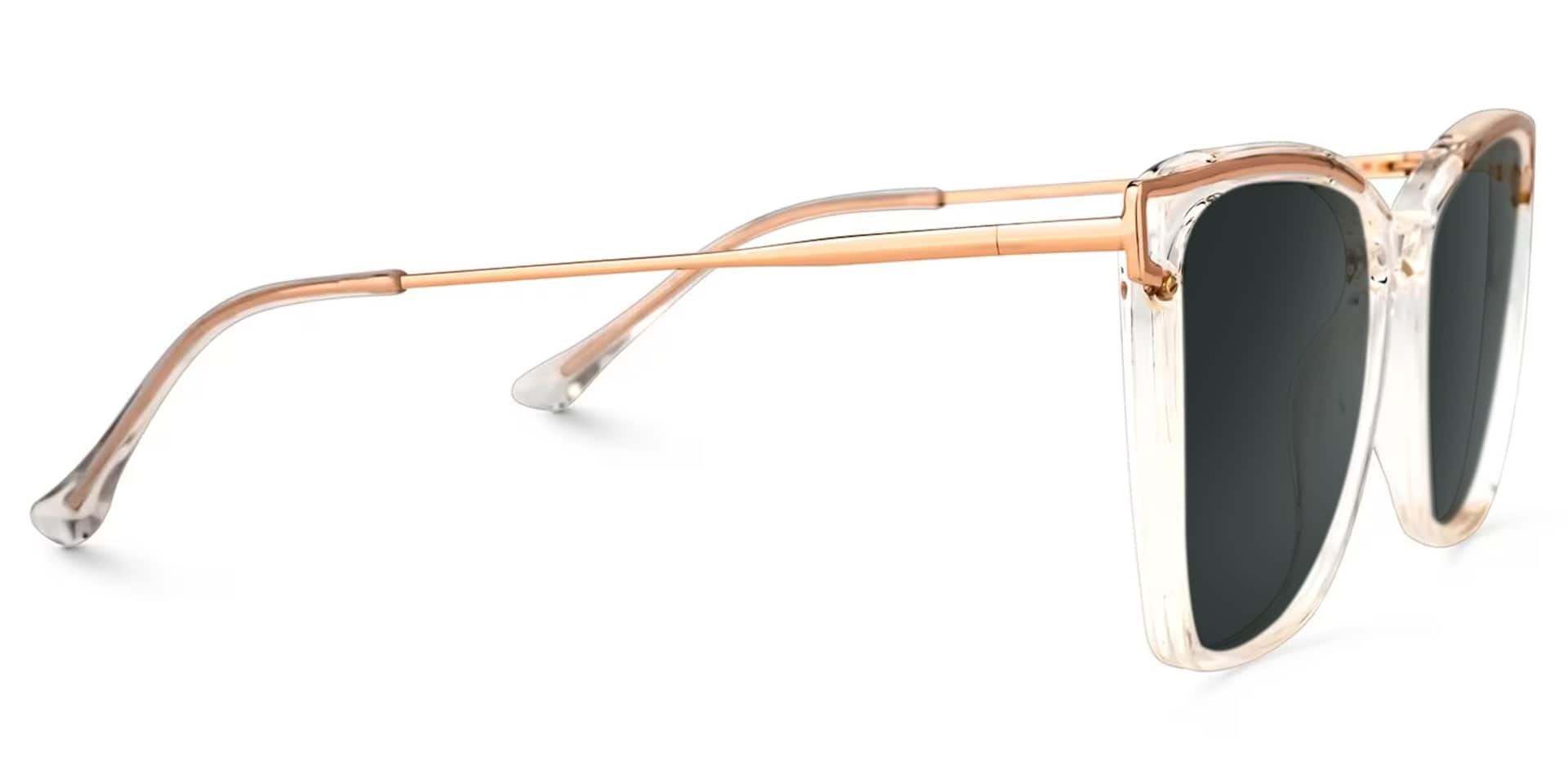 Krystle Square Crystal Frame Sunglasses | Zeelool Optical2