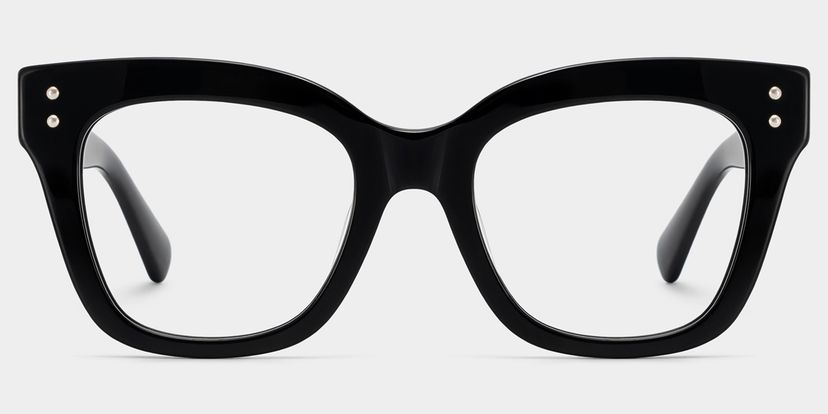 Stella Black Butterfly Glasses