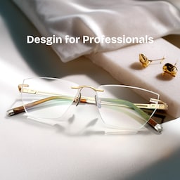 Ella Cat eye Gold Glasses2