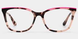 Margaret Tortoise Cat-eye Glasses0