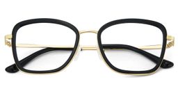 Kussy Square Black Glasses2