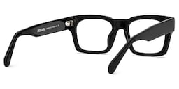 Herman Rectangle Black Glasses3