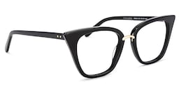 Tallulah Cat Eye Black Glasses2