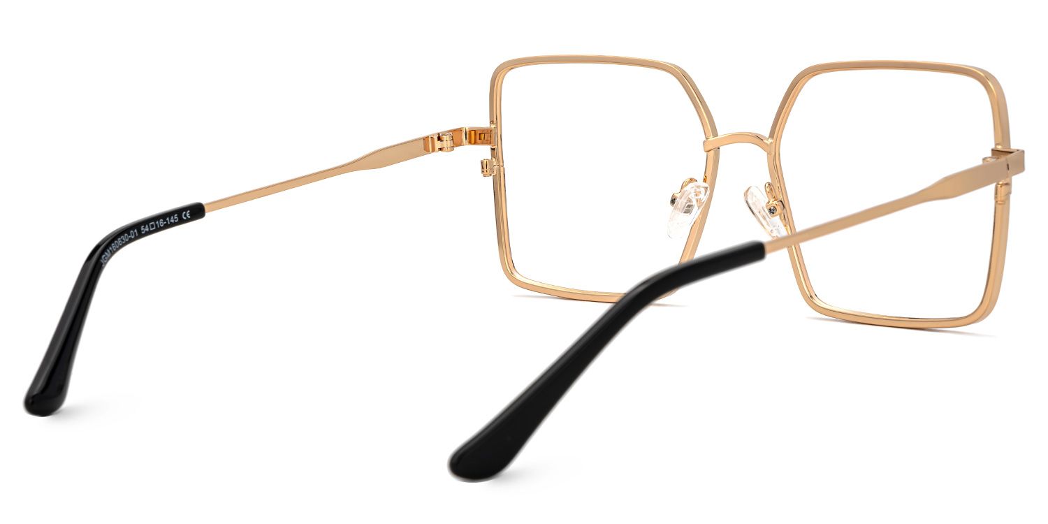 Square Toure Gold Frames Designer Glasses3