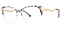 Gisela Cateye Tortoise Glasses1