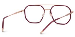 Bethany Aviator Red Glasses3