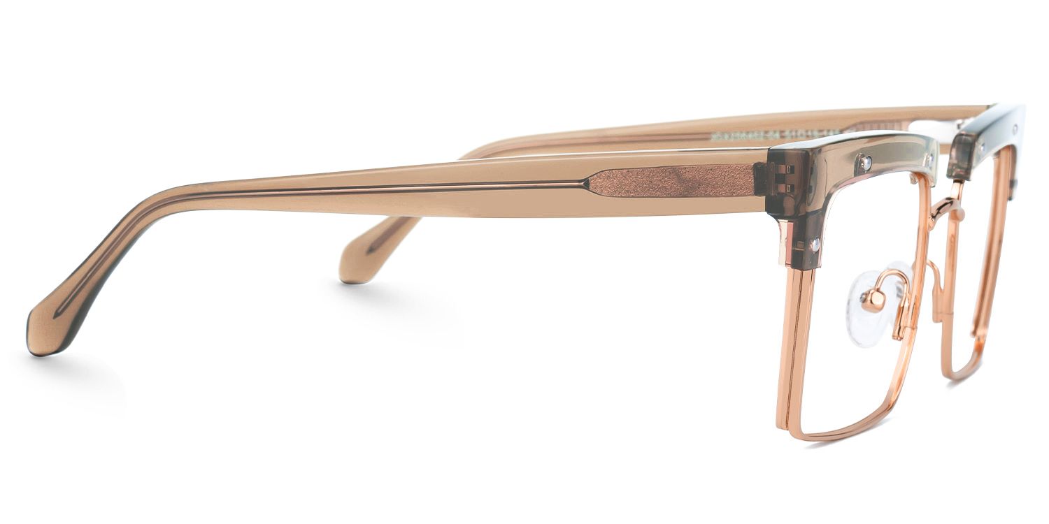 Designer Kiana Beige Frame Glasses | Zeelool3