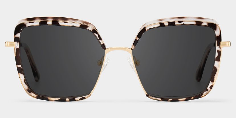 Cordaro Square Clear Tortoise Shell Glasses