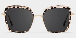 Cordaro Square Clear Tortoise Shell Glasses0