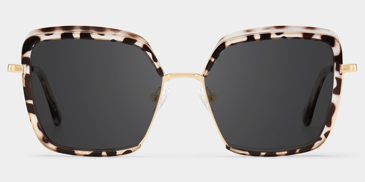 Cordaro Square Clear Tortoise Shell Glasses