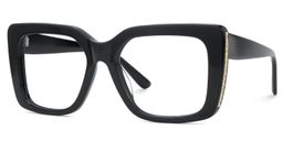 Maynard Black Rectangle Glasses2