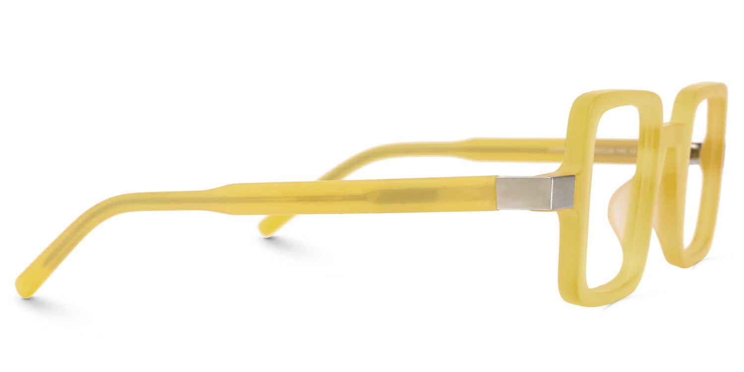 Bratton Square Yellow Glasses2