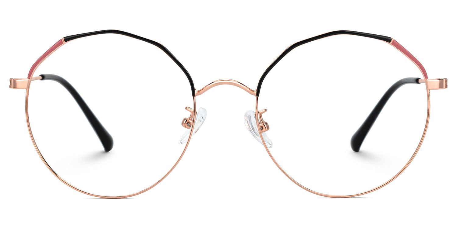 Cummins Two-Tone Thin Frame Eyeglasses | Zeelool Optical0
