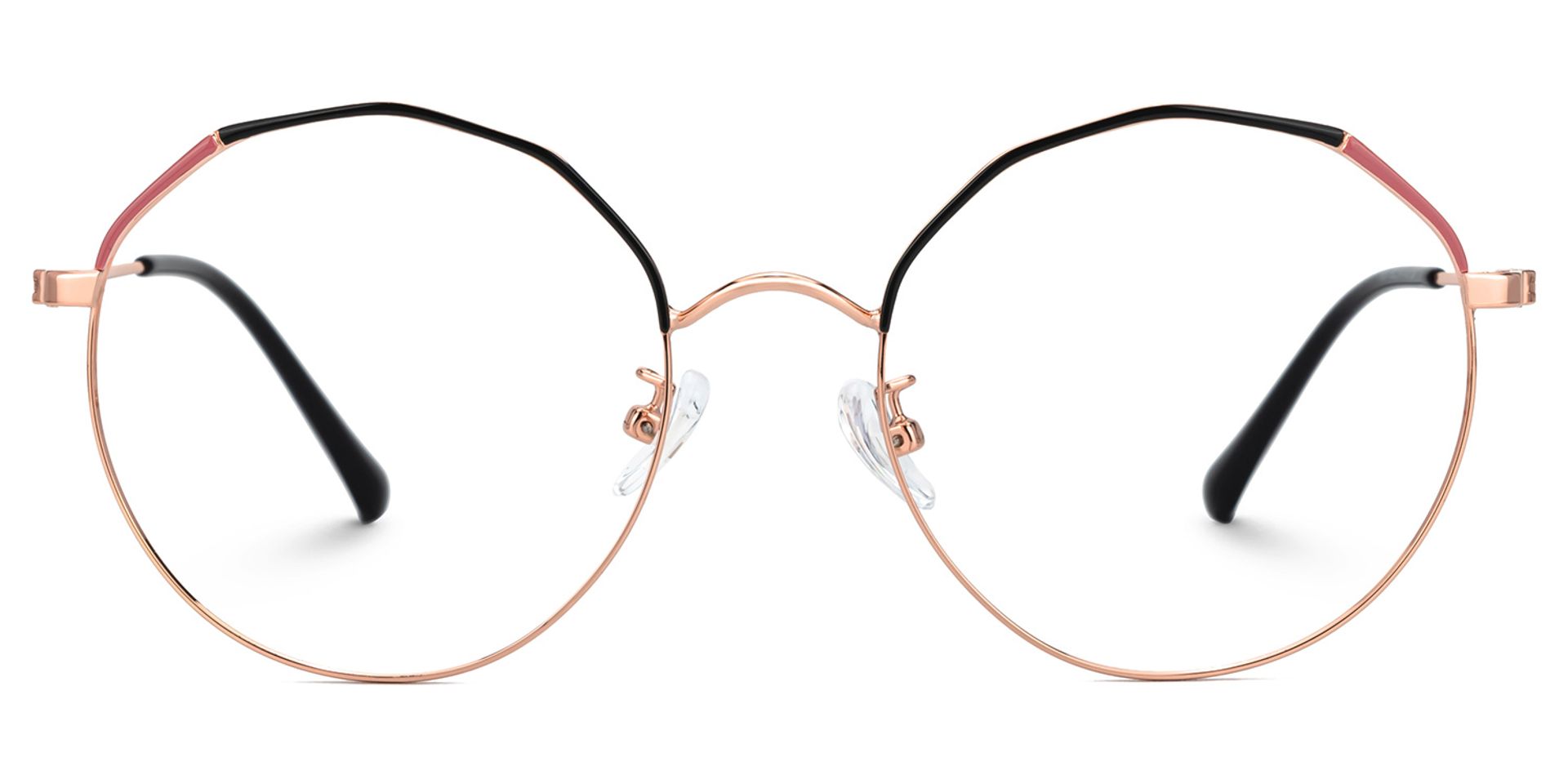 Cummins Two-Tone Thin Frame Eyeglasses | Zeelool Optical0