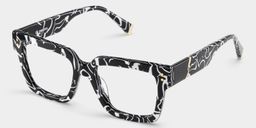 Caius Square Two tone Glasses5