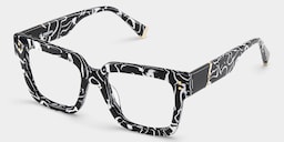 Caius Square Two tone Glasses5