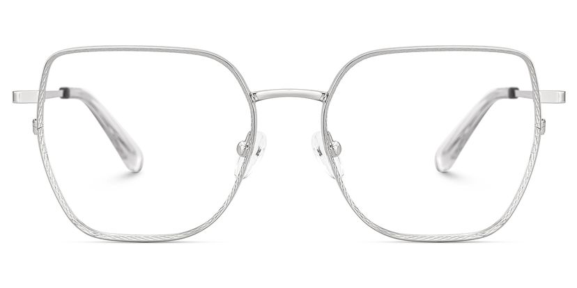 Fife Geometric Silver Glasses