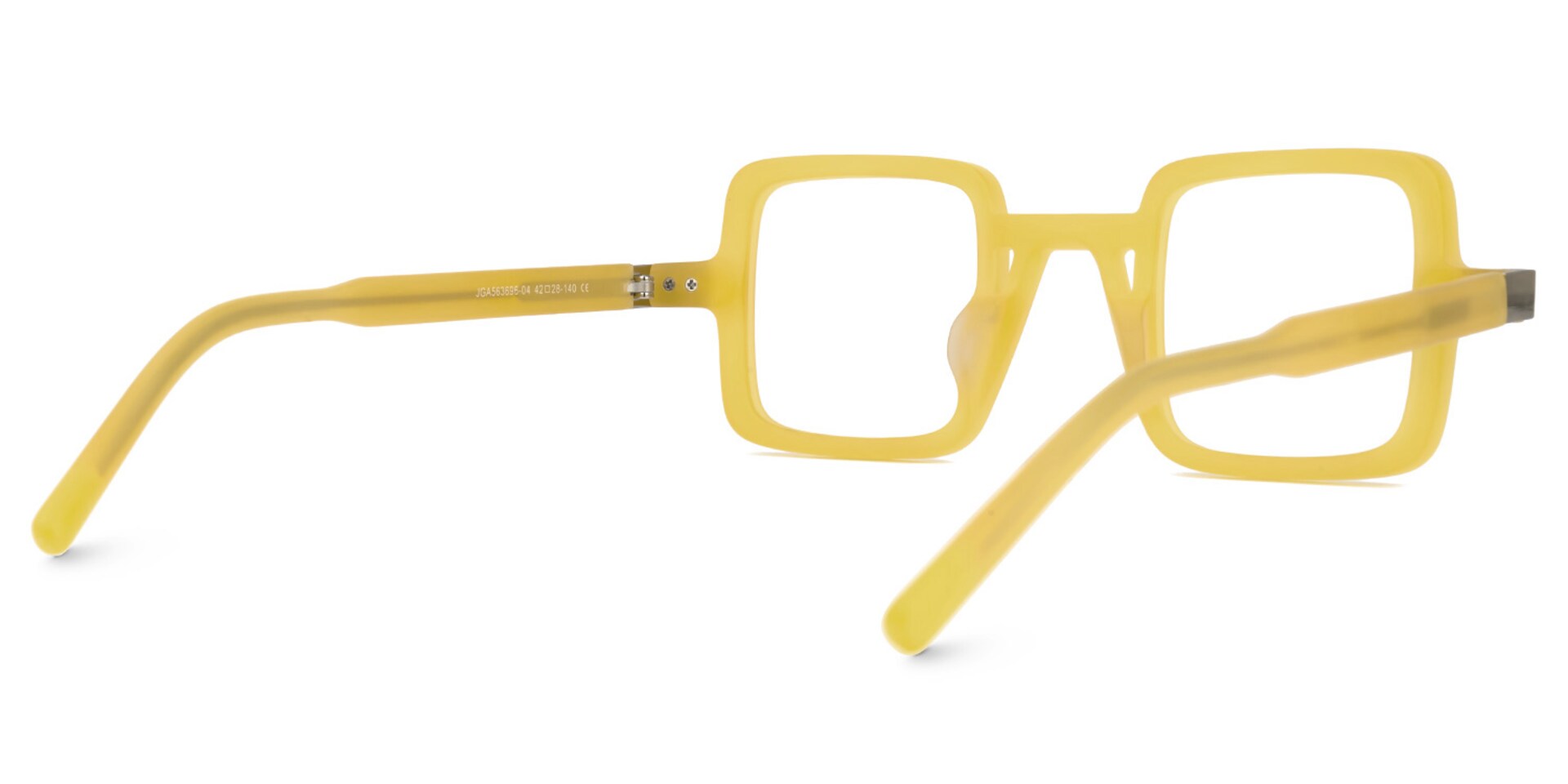 Bratton Square Yellow Glasses3