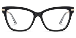 Mason Cat eye Black Glasses1