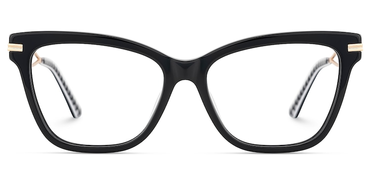 Mason Cat eye Black Glasses