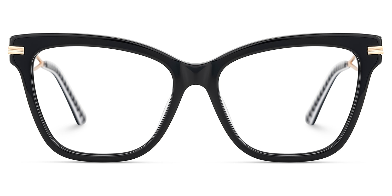 Mason Cat eye Black Glasses